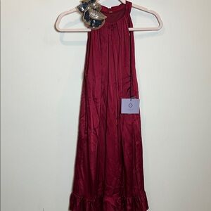 Vera Wang Lavender Label Rich Red Dress